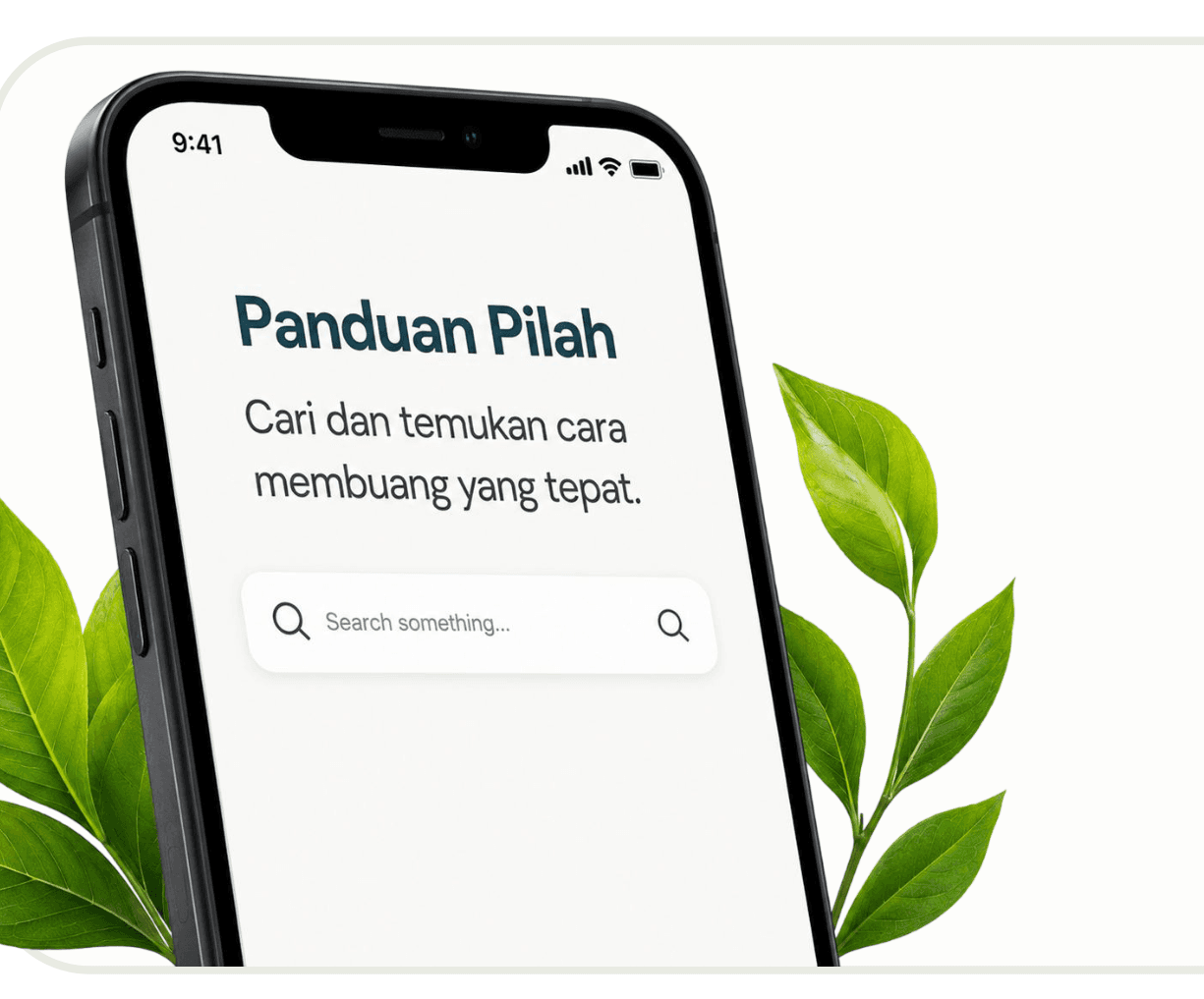 Fitur Panduan Pilah pada aplikasi Rawat Bhumi